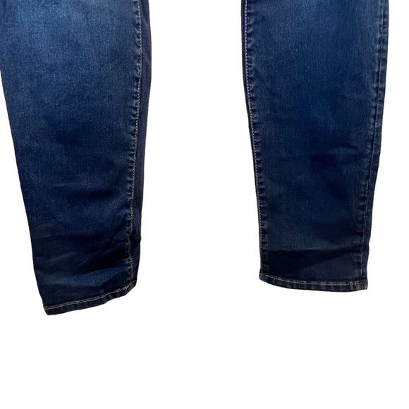 Warehouse One Women's Jeans Size 34 Reg Blue Dark Wash Bottoms Up Skinny - Picture 6 of 12